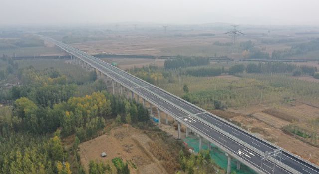 熱烈祝賀董梁高速公路新泰至寧陽段建成通車！