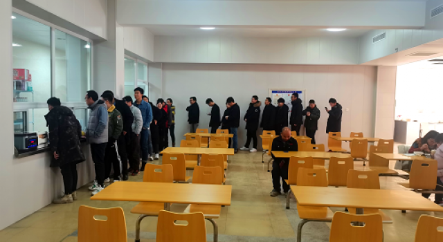 升級改造----公司員工食堂舊貌換新顏！
