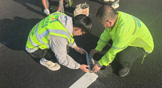 臨臨高速公路組織開(kāi)展路面、交安、防排工程交工預(yù)驗(yàn)收